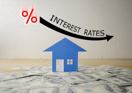 low interest rates when looking to buy a house illustration