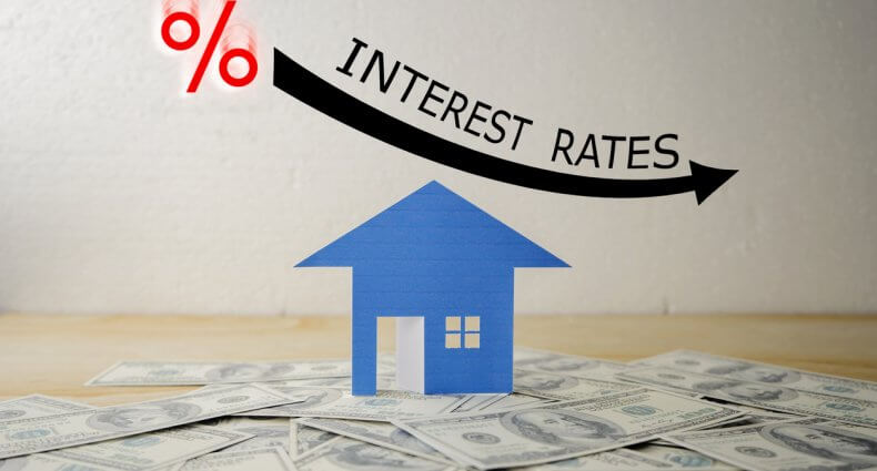 low interest rates when looking to buy a house illustration