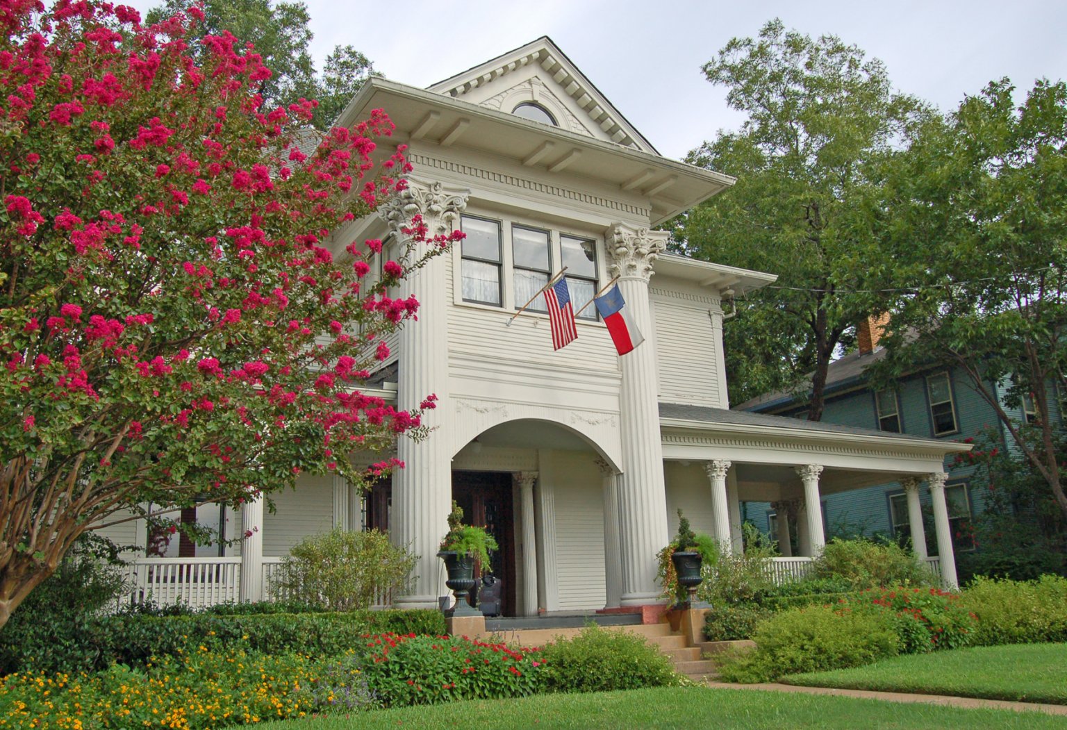 "An historic house, circa 1905, near downtown Dallas, Texas